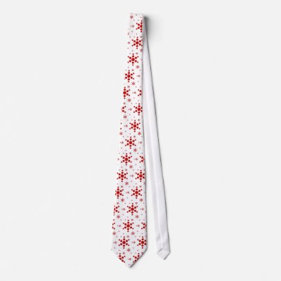 snowflake holiday tie by Jack_of_Arts