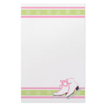 Snowflake Ice Skates stationery by trennea Snowflake Ice Skates stationery