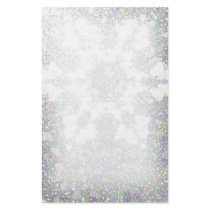 Snowflake Impression stationery