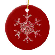 Snowflake in a Snowflake Ornament
