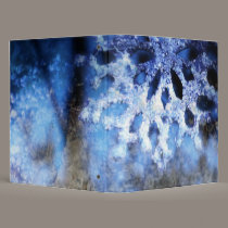snowflake in blue 8 binders