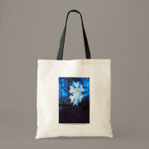 snowflake in blue bags