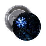snowflake in blue button