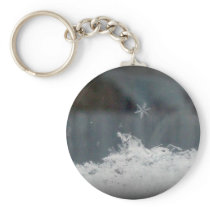 Snowflake ~ Isa 1:18 Key Chains
