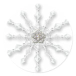 Snowflake Jewel Sticker