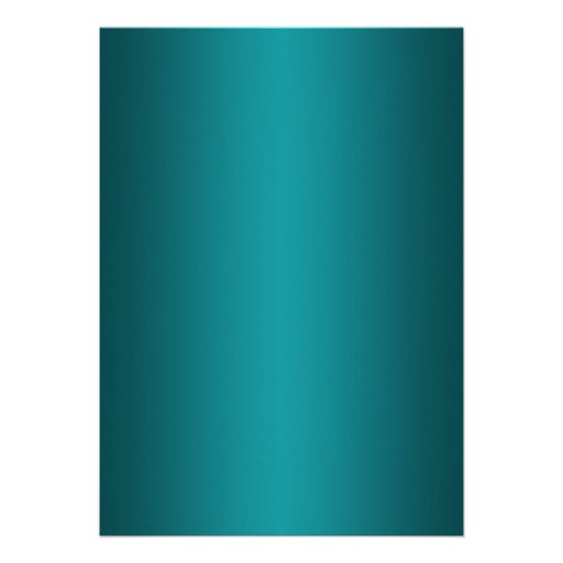 Snowflake Jewel Teal Bridal Shower Invitations