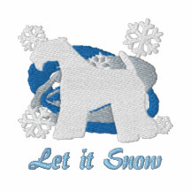 Snowflake Kerry Blue Terrier Sweatshirt