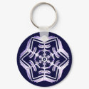 Snowflake keychains