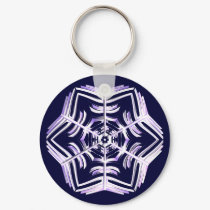 Snowflake keychains