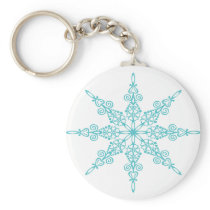 SNOWFLAKE KEYCHAINS