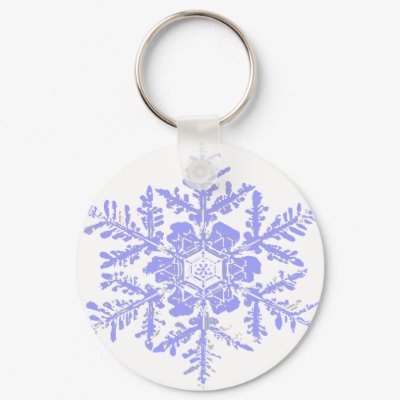 Snowflake Key Chain by deleas