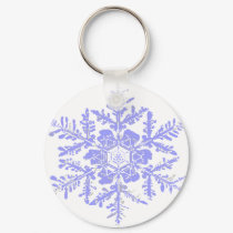 Snowflake keychains