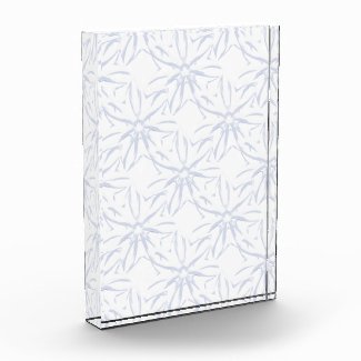 Snowflake Lace Pattern Acrylic Blocks