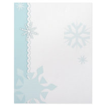 Snowflake Letterhead