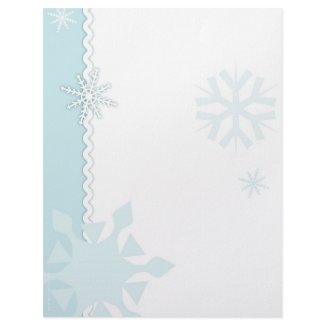 Snowflake Letterhead letterhead