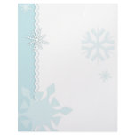 Snowflake Letterhead