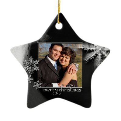 Snowflake Love Ornament - Our First Christmas