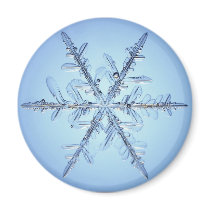 snowflake magnets by JessicaInSeattle snowflake magnets