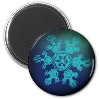 Snowflake Magnet 1 magnet