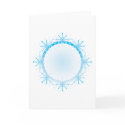 Snowflake Mandala cards by Aquavel Snowflake Mandala cards