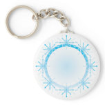 Snowflake Mandala Keychain