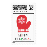 Snowflake Mitten postage