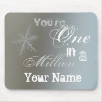 Snowflake Mouse Pad mousepads