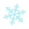 snowflake mousepad