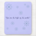 Snowflake Mousepad
