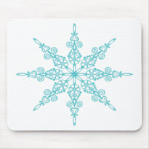 SNOWFLAKE mousepads by jamierushad SNOWFLAKE mousepads