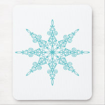 SNOWFLAKE mousepads by jamierushad SNOWFLAKE mousepads
