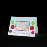 Snowflake Ornament Holiday Template Cards