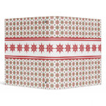 Snowflake Pattern Binders For The Office
