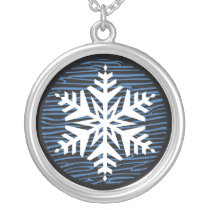 Snowflake Pendant Necklace