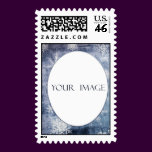 Snowflake Photo Holiday Stamp