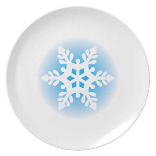 Snowflake Plate