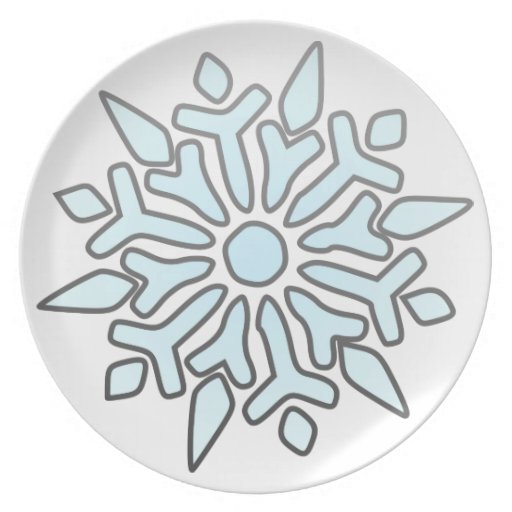 Snowflake Plates