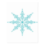 SNOWFLAKE POST CARD