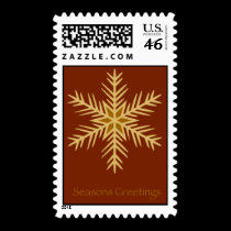 Snowflake Postage postage