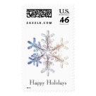 postcard - Scientific photograph of snowflake for the holiday season. postcard - Scientific photograph of snowflake for the holiday season.