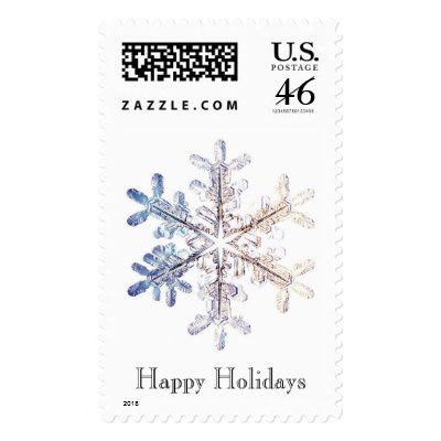 Snowflake postage