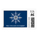 Snowflake Postage postage