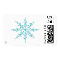 SNOWFLAKE POSTAGE STAMPS