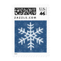Snowflake Postage Stamps by mariannegilliand Snowflake Postage Stamps