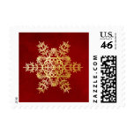 Snowflake Postage Stamps
