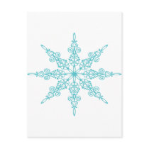 SNOWFLAKE postcards