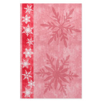 Snowflake Red Holiday Stationary stationery by novelconcept Snowflake Red Holiday Stationary stationery