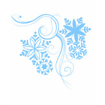 Snowflake Ribbons T-shirt