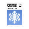 Snowflake Seasons Greetings Postage Stamps by mariannegilliand Snowflake Seasons Greetings Postage Stamps
