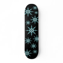 Snowflake Skateboard by jamierushad Snowflake Skateboard
